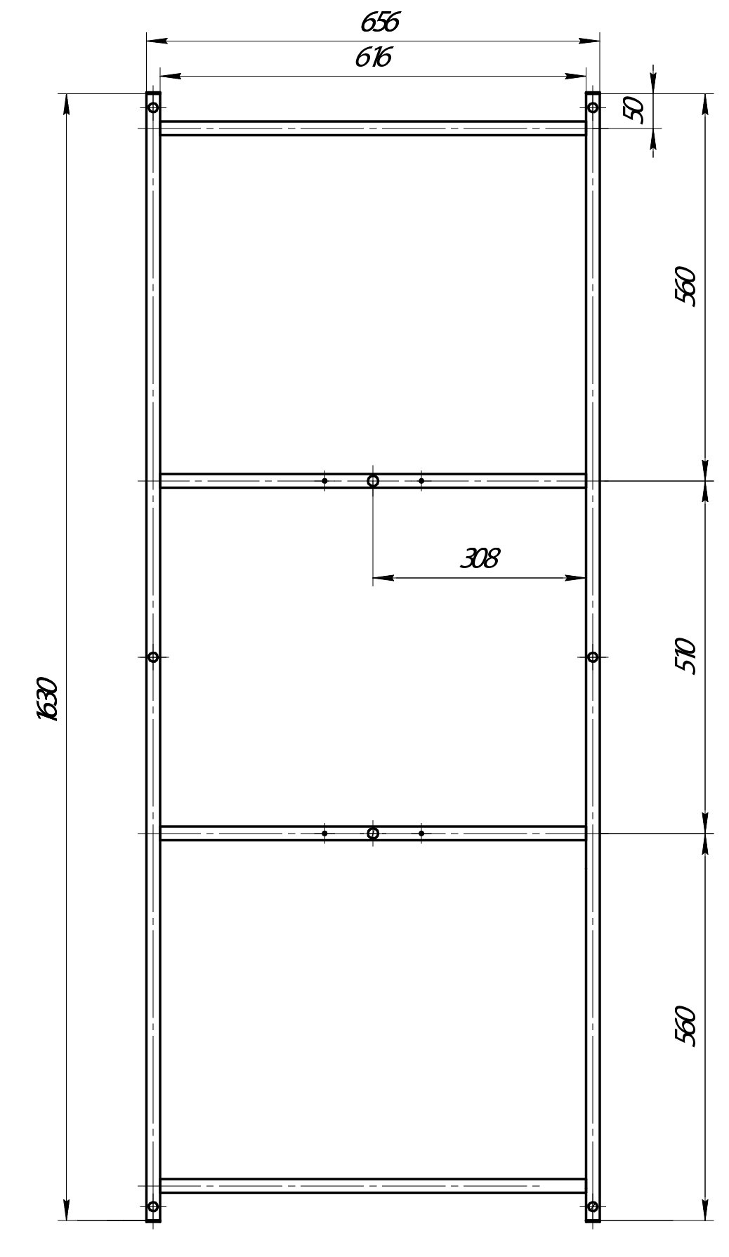 Сварная рама Marka One ПУ 170x70 (для ванн Classic, Elegance, Modern, Libra)