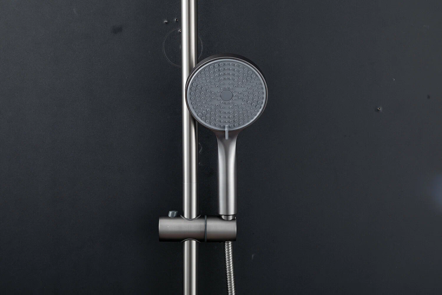 Душевая система Frap H801-9 F24801-9 оружейная сталь