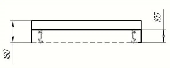 Панель для поддона Aquatek 90*90 квадратная