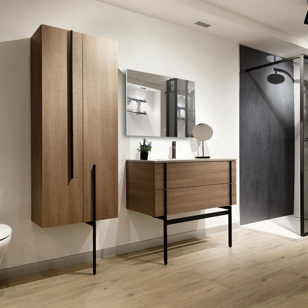 Зеркало с подсветкой и диммером Silver Mirrors Алмина 100*80