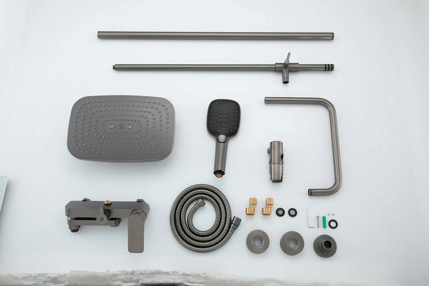 Душевая система Gappo G48-9 G2448-9 оружейная сталь