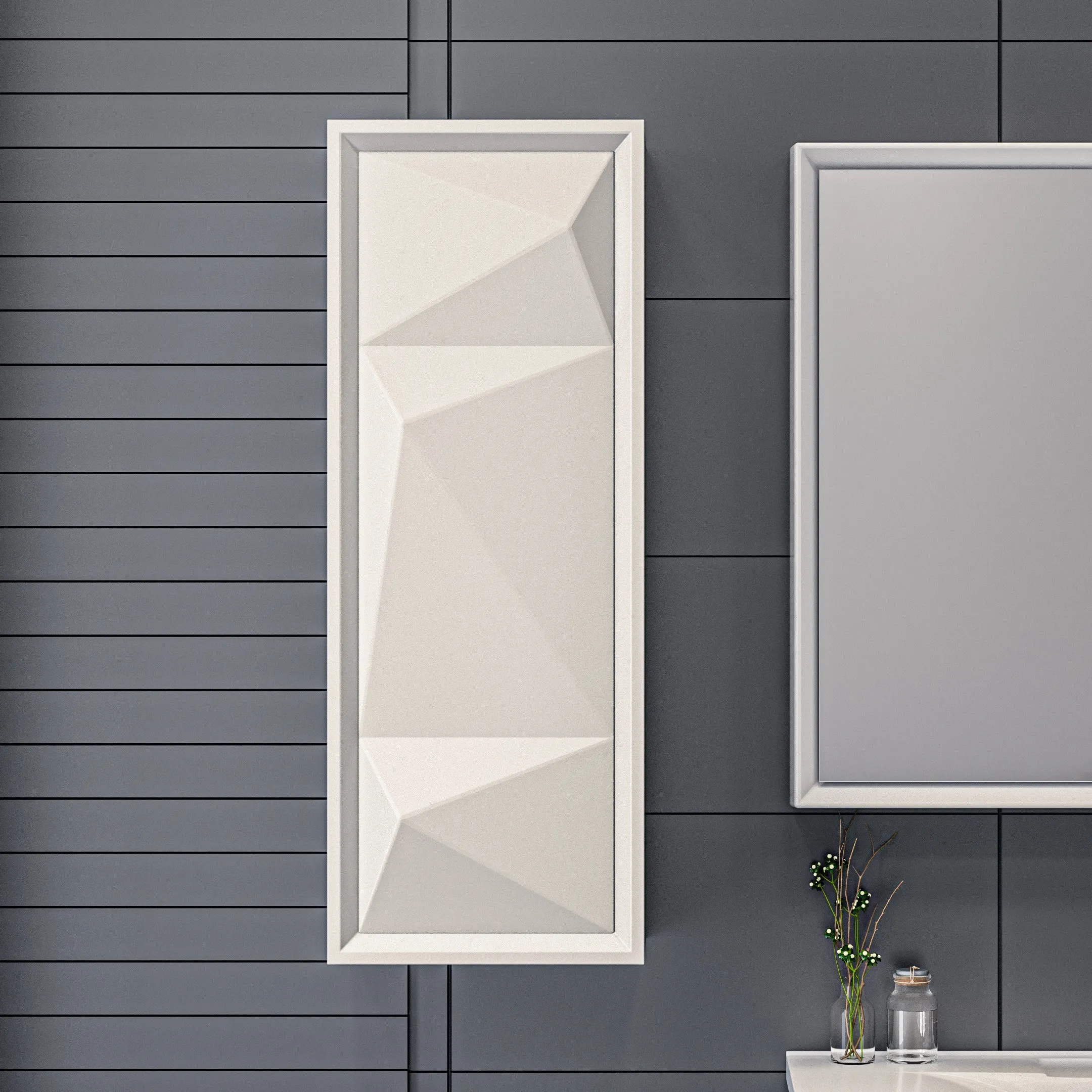Пенал Marka One Romb 30П 1д. White L