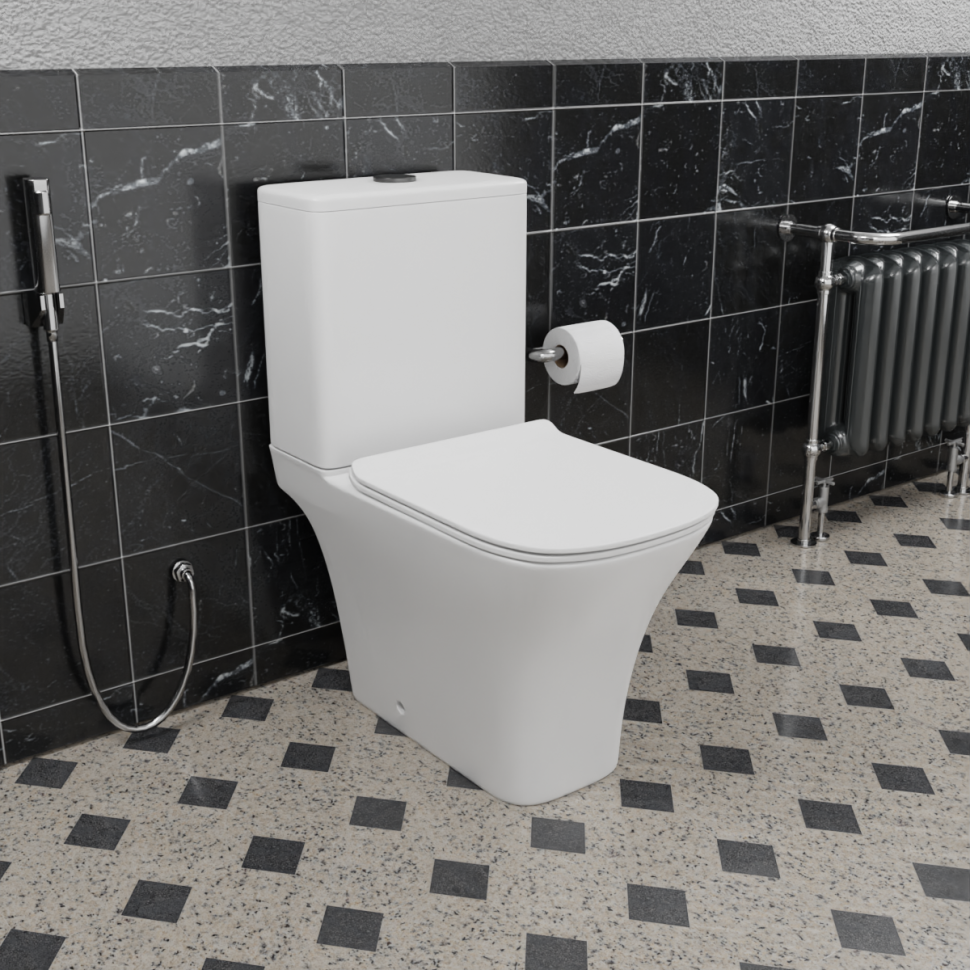 Унитаз-компакт напольный CeramaLux 1215A