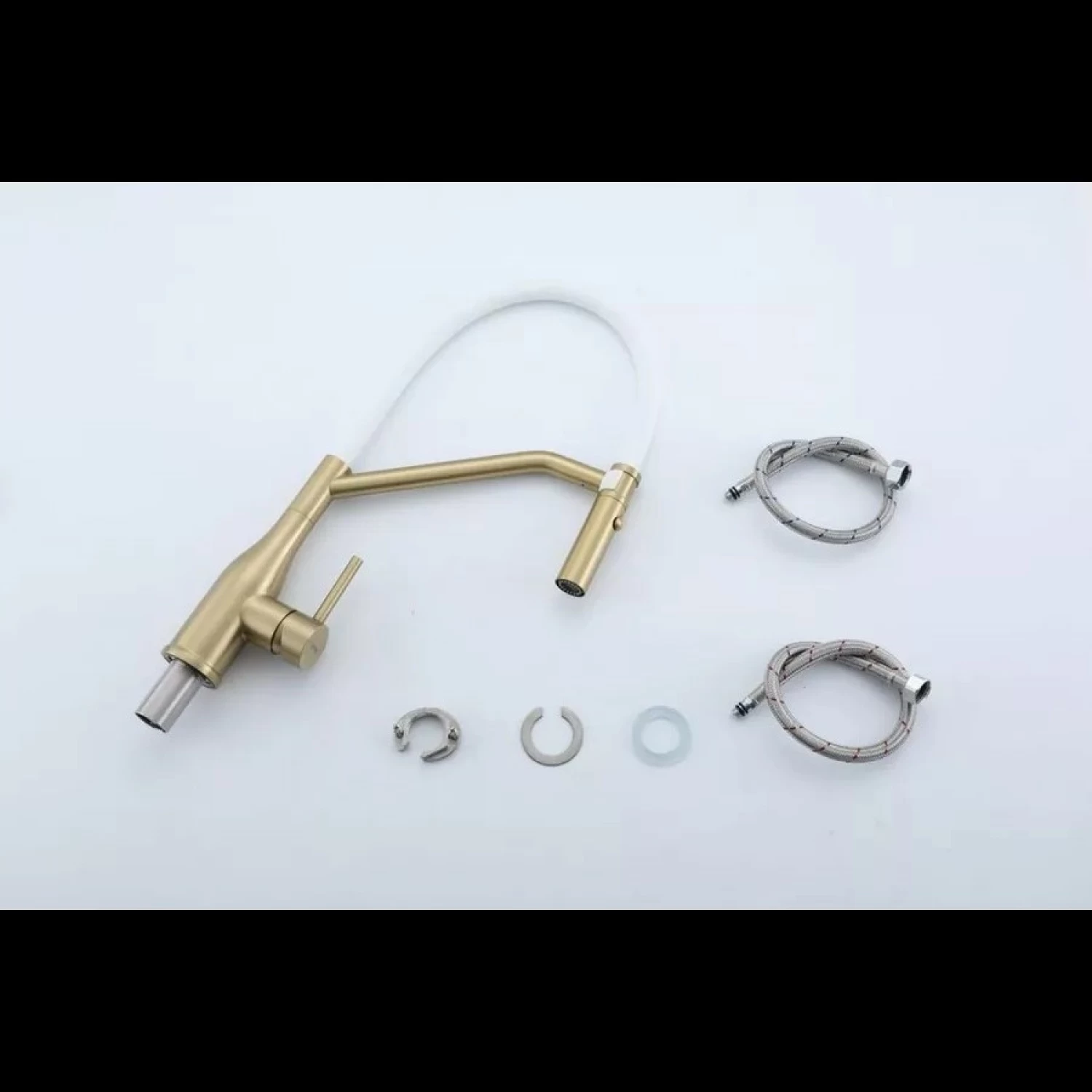 Смеситель для кухни Gappo G4098-13 золотой сатин