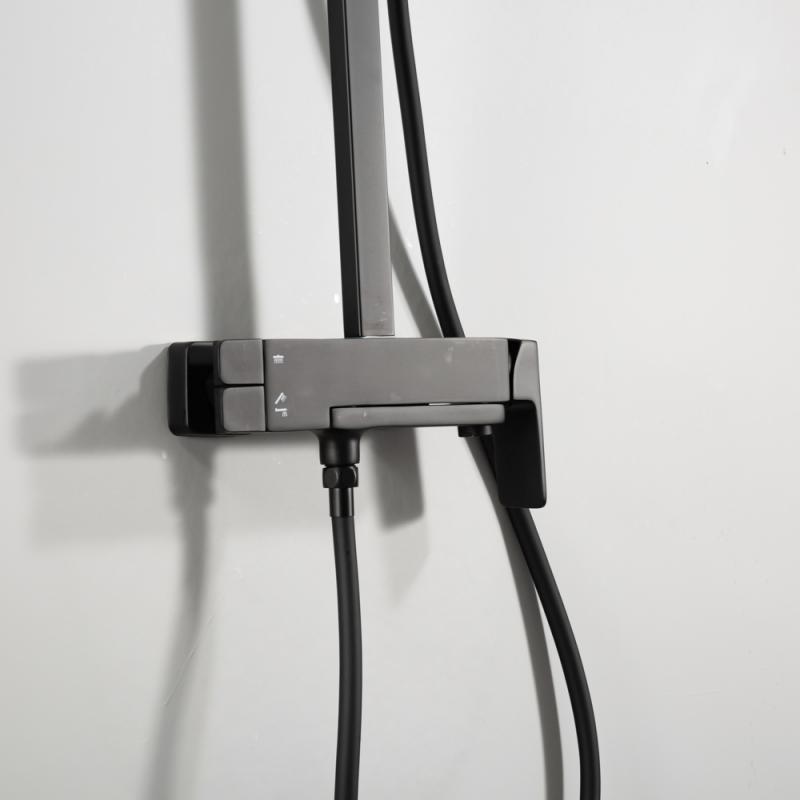 Душевая система Frap H90-6 F2490-6 черный