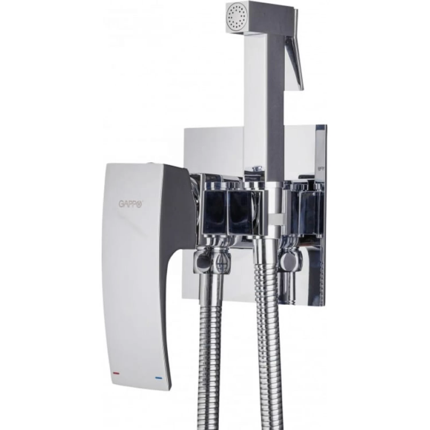 Гигиенический душ встраиваемый Gappo G07 G7207-1 хром