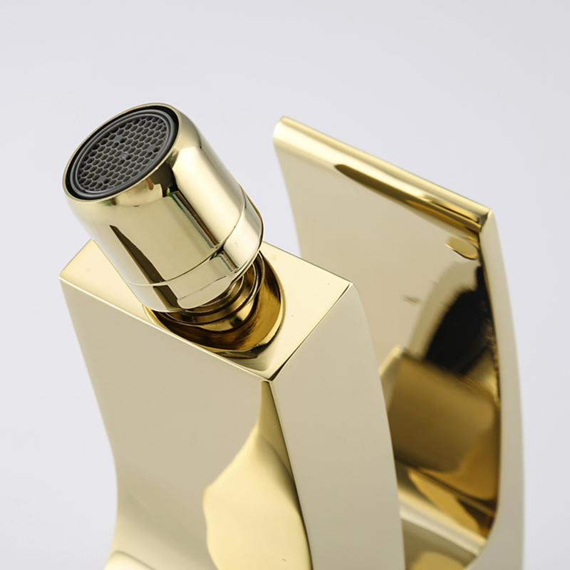 Смеситель для биде Gappo G07-3 G5007-3 золото