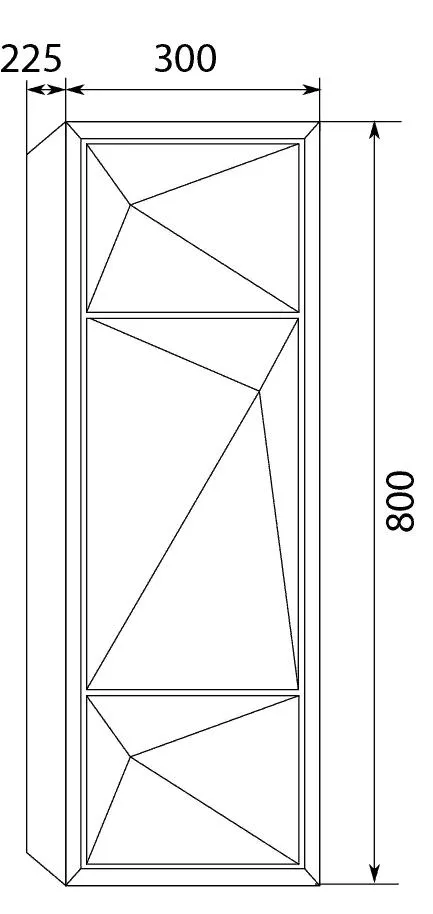 Пенал Marka One Romb 30П 1д. White L