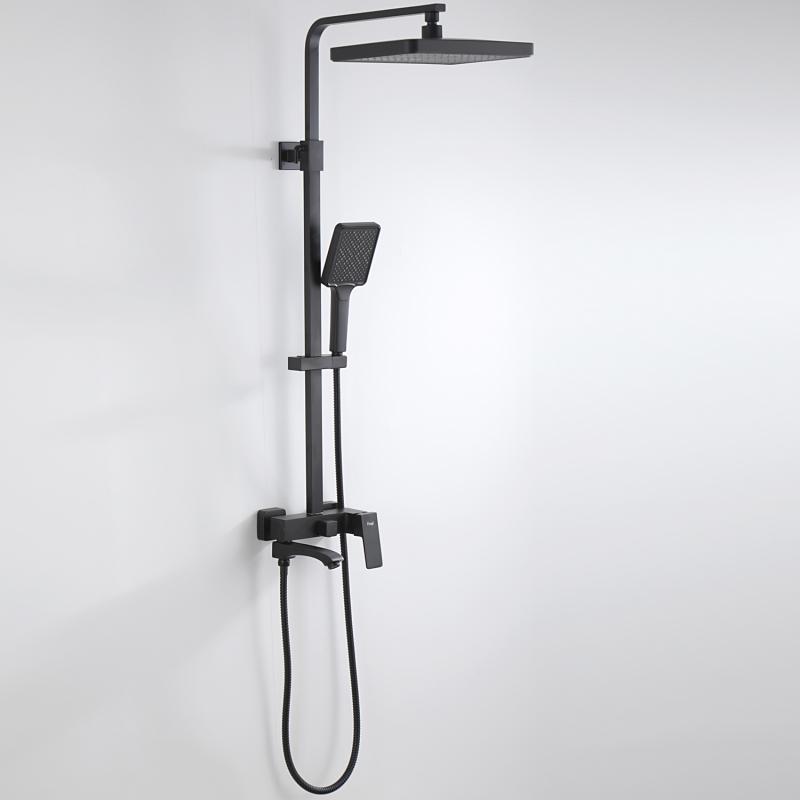 Душевая система Frap H76-6 F2476-6 черный