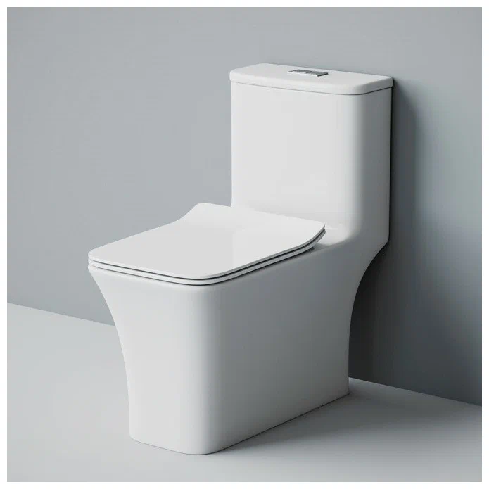 Унитаз-монолит безободковый EvaGold SM9615
