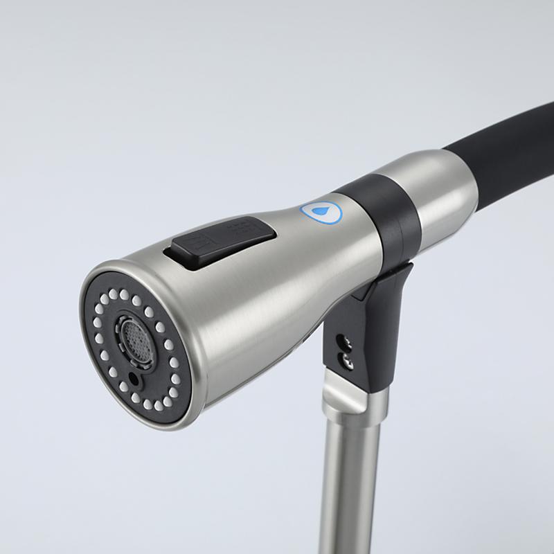 Смеситель для кухни с фильтром Gappo G4399-75 сатин