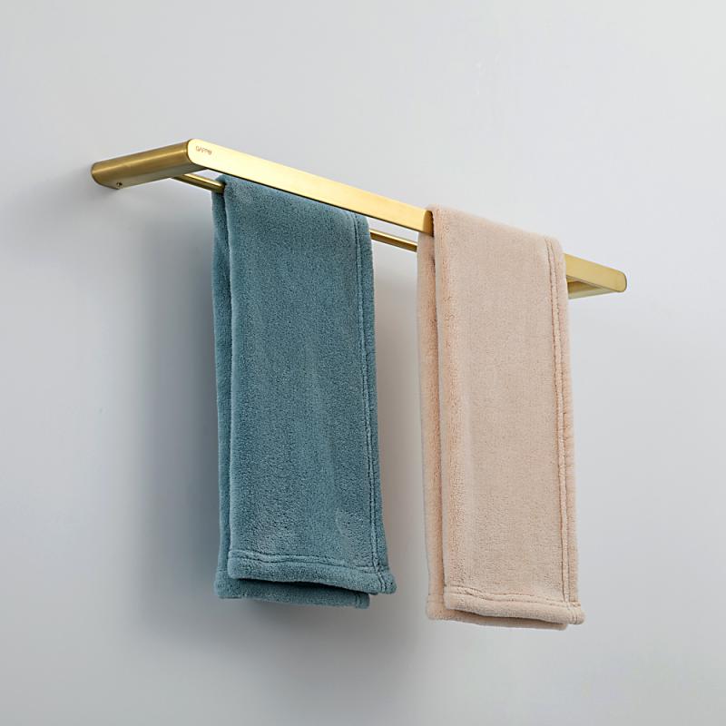 Полотенцедержатель 2-й Gappo G309-3 G30909-3 золотой сатин