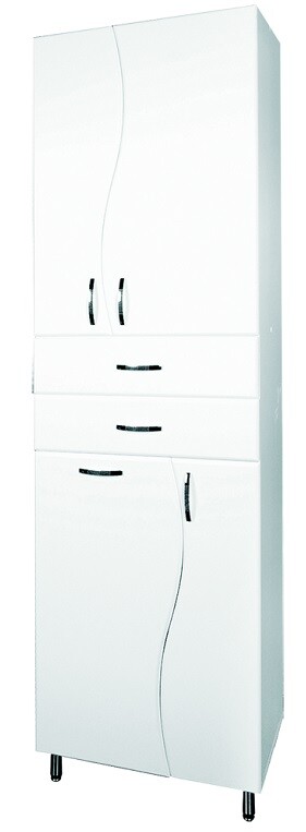 Шкаф-пенал EvaGold 60-В 2 ств.(корзина)