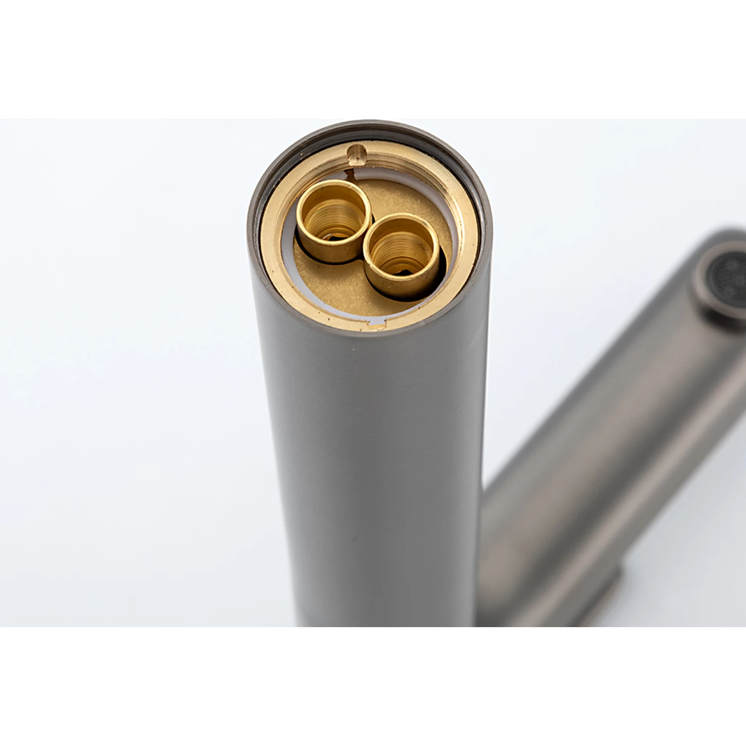 Высокий смеситель для раковины Gappo G48-9 G1048-92 оружейная сталь