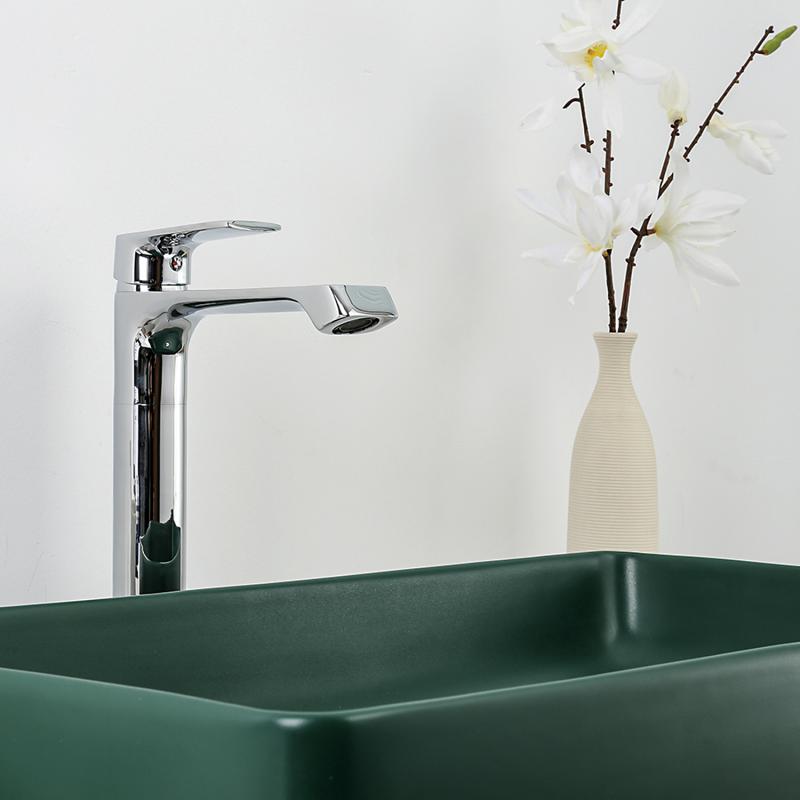 Смеситель для раковины высокий Frap H71 F1071-2 хром