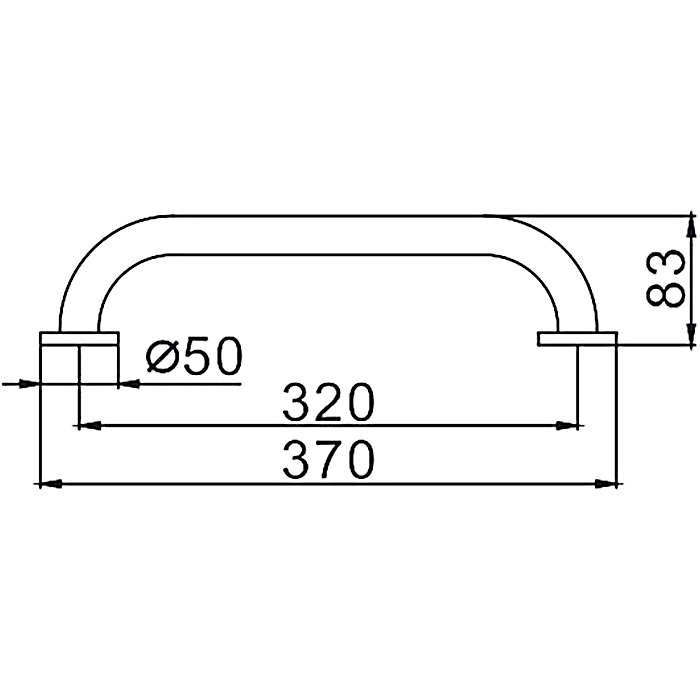 Поручень для ванны Frap F1718