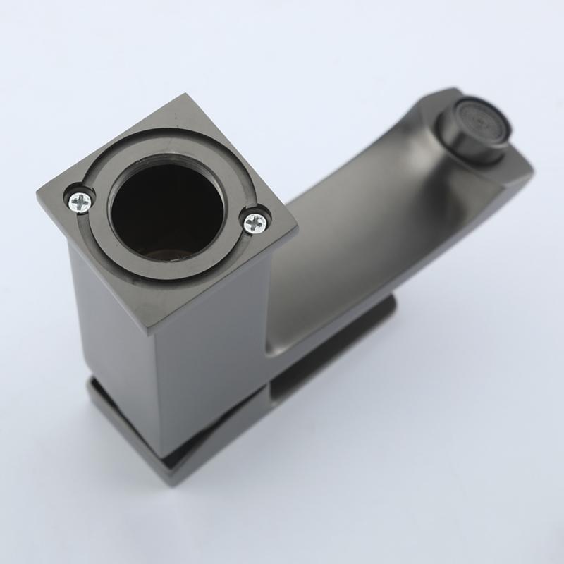 Смеситель для раковины Frap H76-9 F1076-9 оружейная сталь