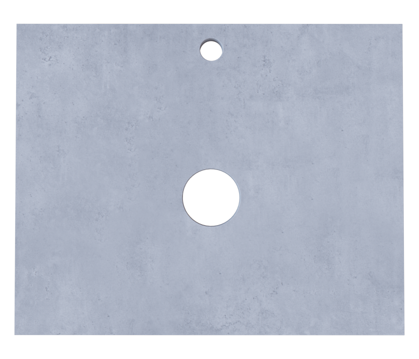 Столешница 1Marka Grunge Loft 60 Бетон светлый