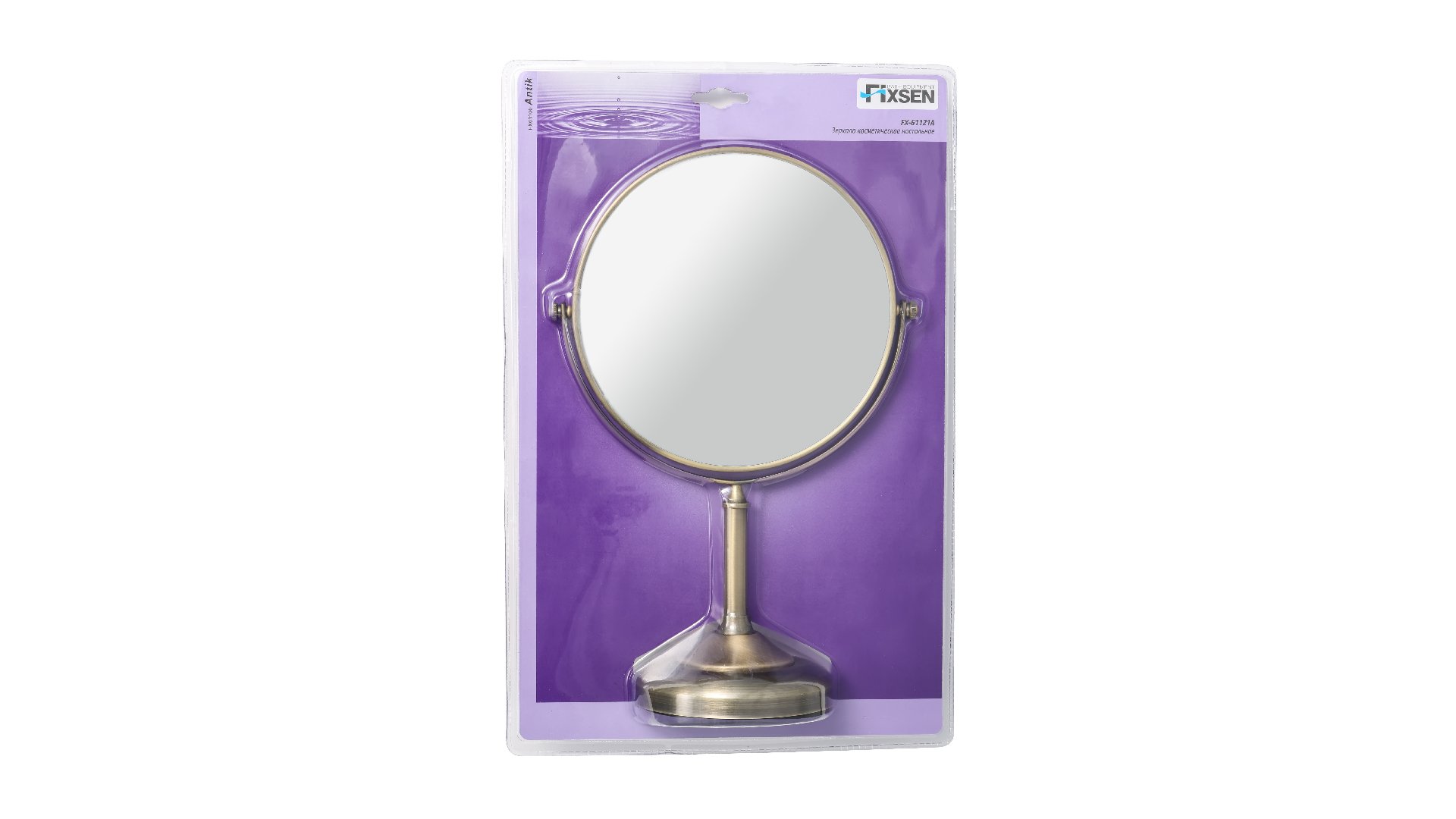 Зеркало косметическое настольное Fixsen Antik FX-61121A