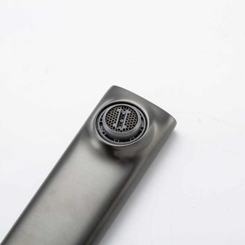 Смеситель для раковины Frap H88-9 F1088-9 оружейная сталь