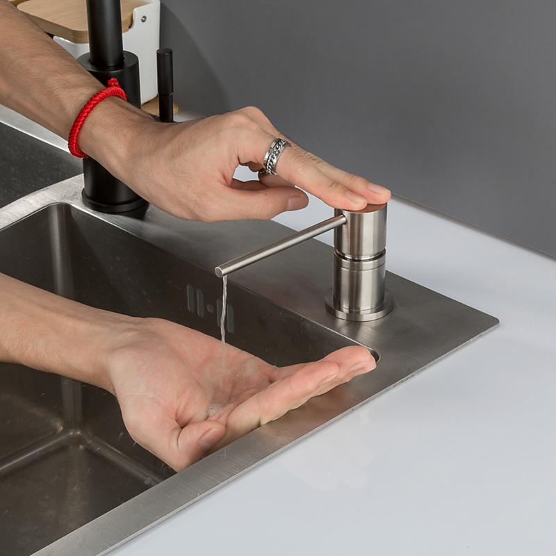 Дозатор жидкого мыла Gappo G402-5 сталь