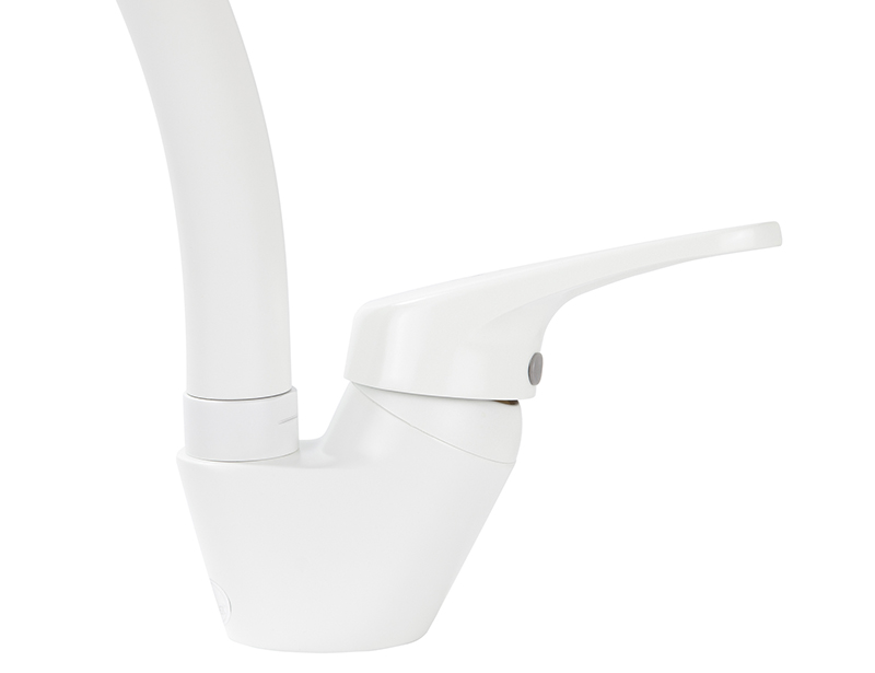 Смеситель для кухни Kaiser County 55244-4 белый