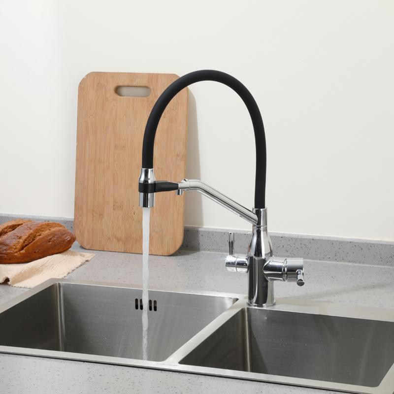 Смеситель для кухни с фильтром Frap H97 F4397 хром