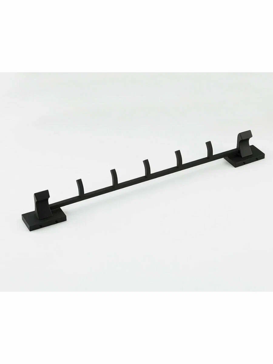 Планка с 5-ю крючками Gappo G07-6 G0716-56 черный