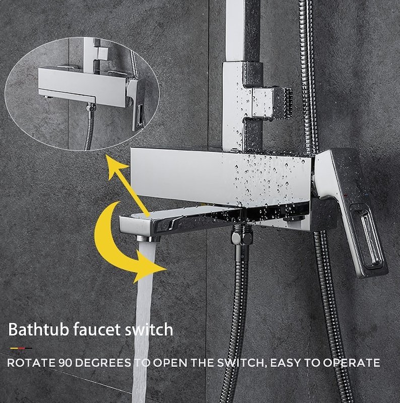 Душевая система Gappo G18 G2418-1