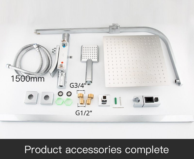 Душевая система с термостатом Gappo G07 G2407-40