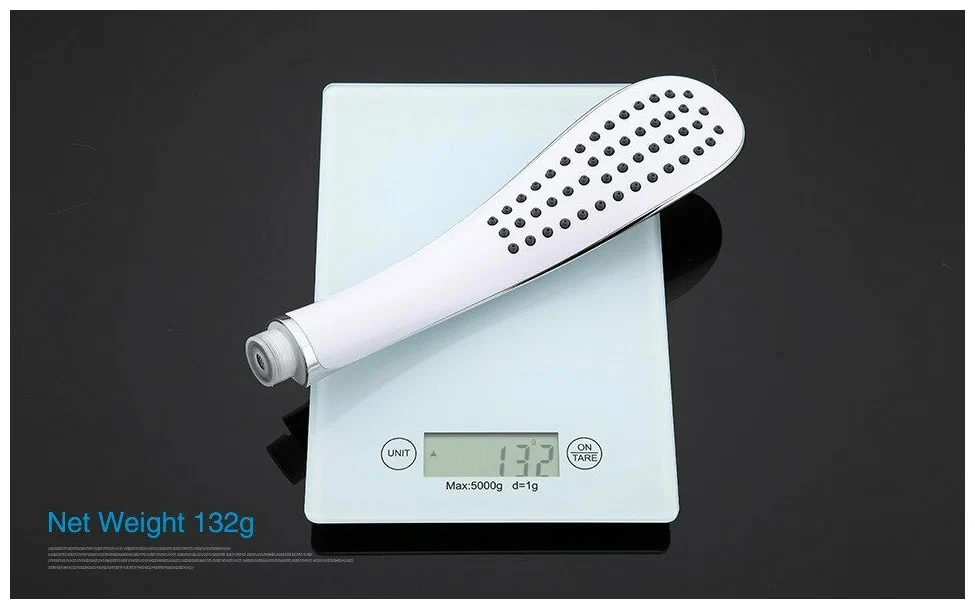 Душевая лейка GAPPO G01 белый-хром