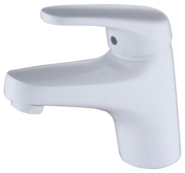 Смеситель для раковины Kaiser County 55011-4/55210-4  Белый