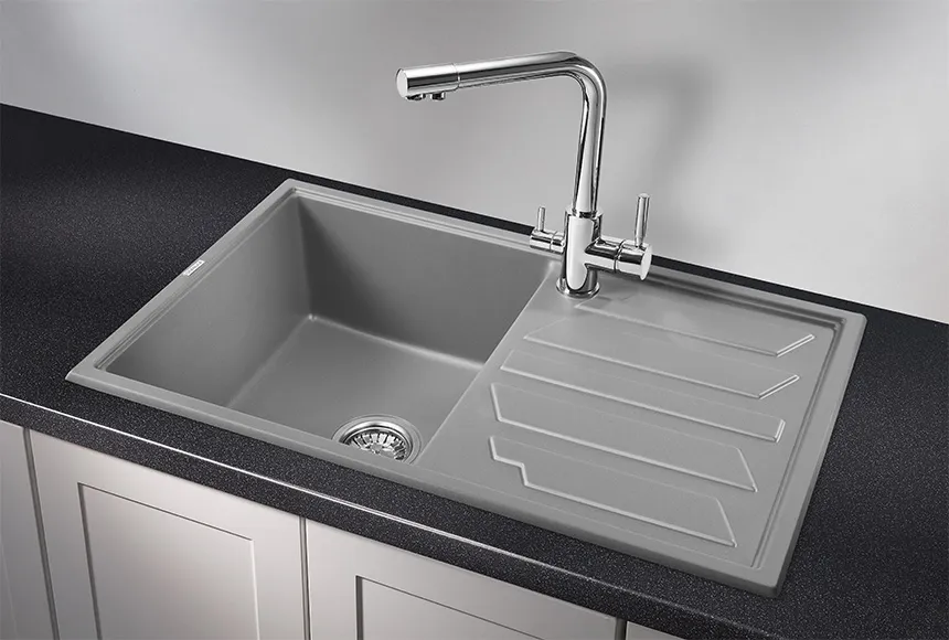 Кухонная мойка Granula GR-8002 Алюминиум