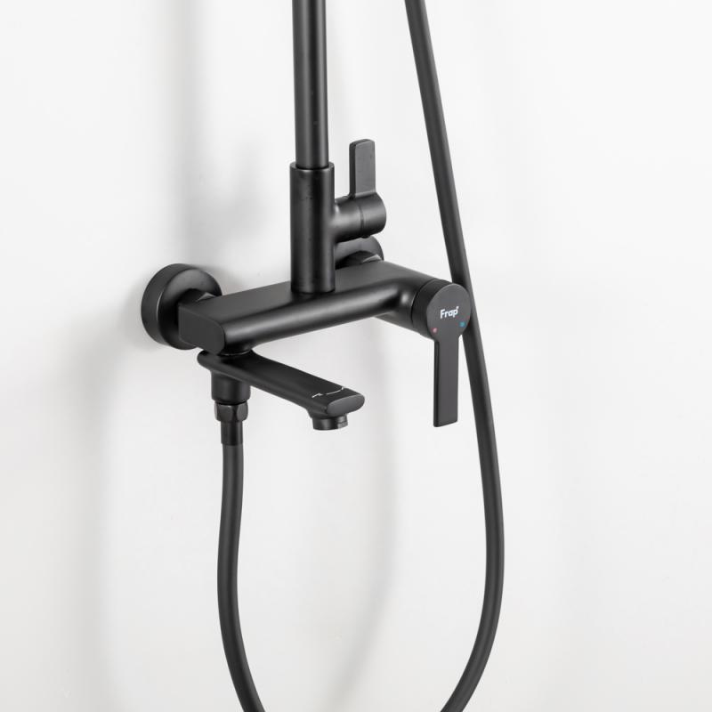 Душевая система Frap H88-6 F2488-6 черный