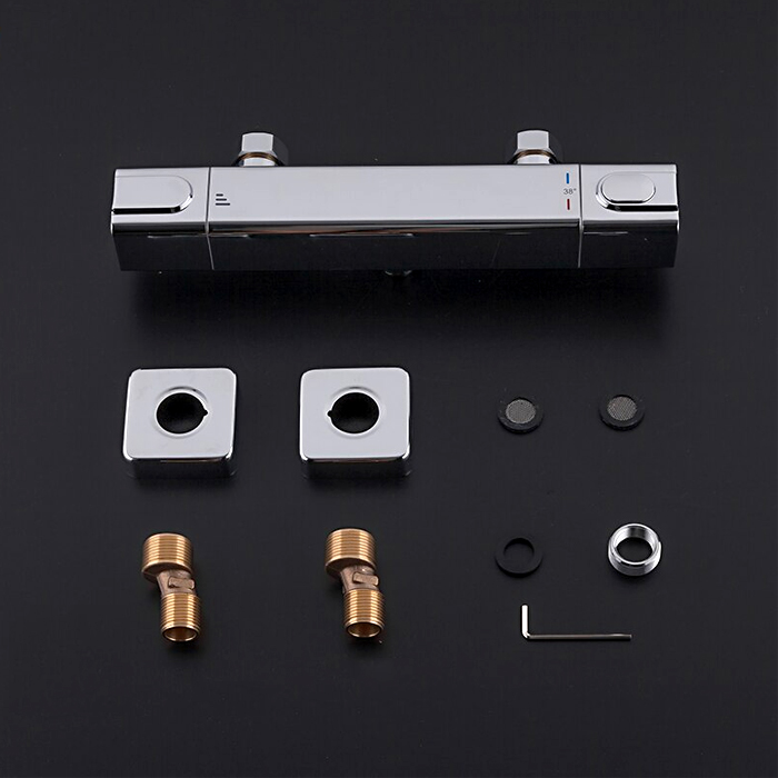 Смеситель для душа с термостатом Gappo G91 G2091 хром