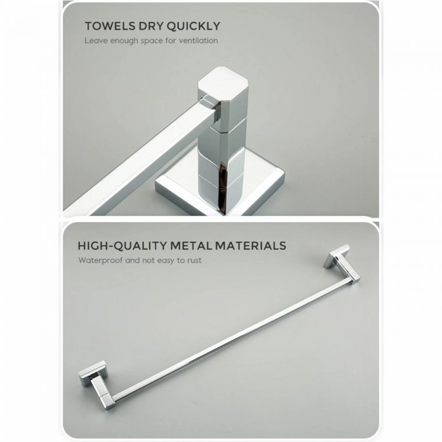 Полотенцедержатель 1-й Gappo G38 G3801 хром