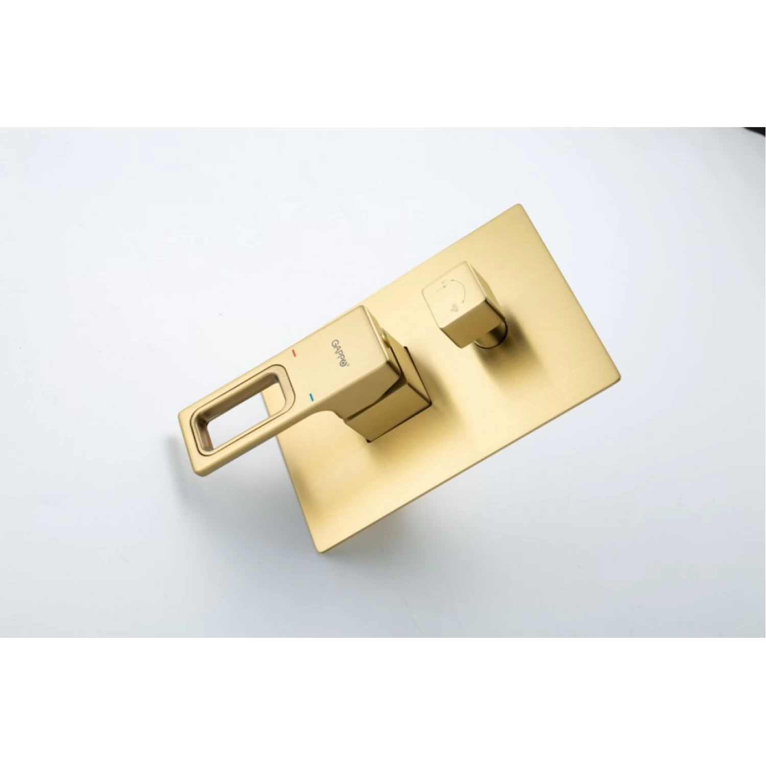 Встраиваемая душевая система Gappo G17-3 G7117-3 золотой сатин