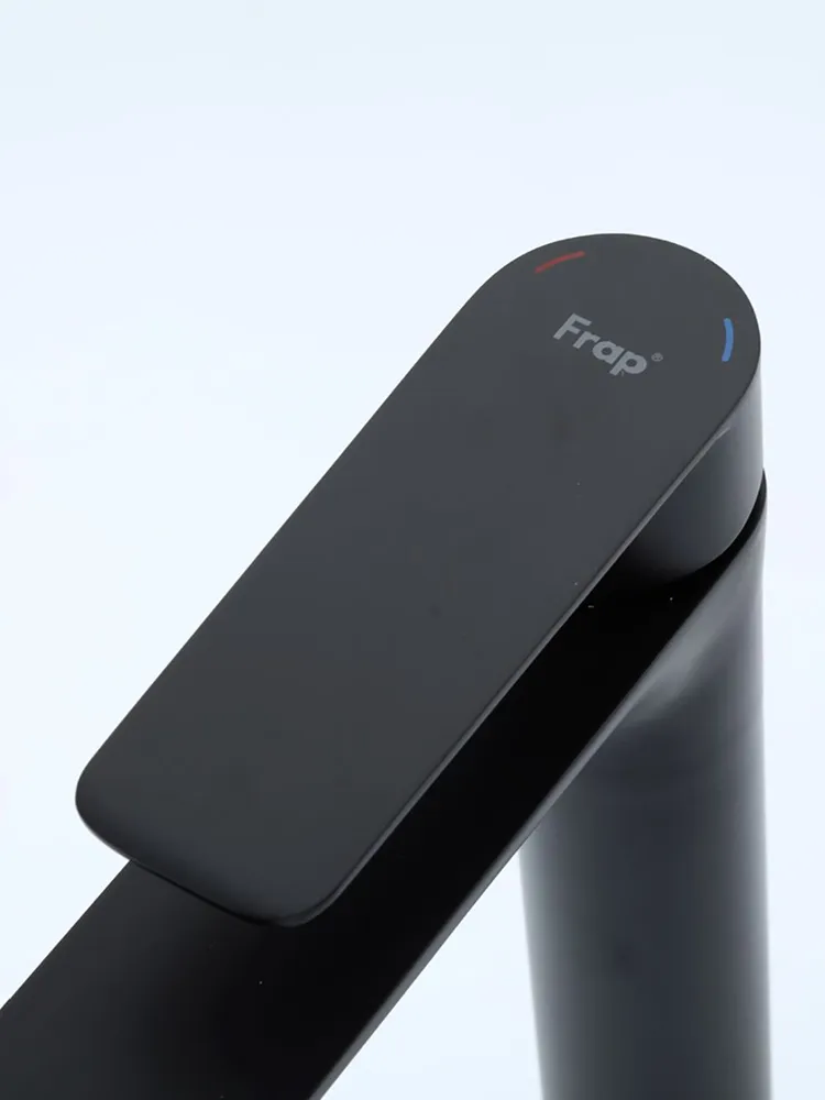Высокий смеситель для раковины Frap H806-6 F10806-26 черный