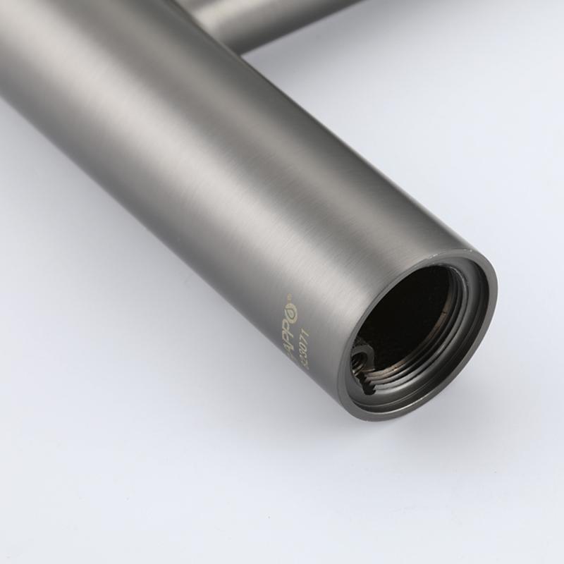 Смеситель для раковины Gappo G06-9 G1006-9 золотой сатин