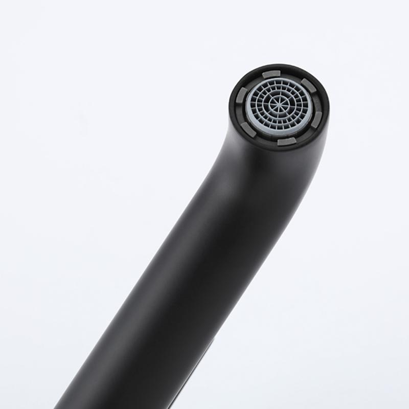 Высокий смеситель для раковины Gappo G06-6 G1006-26 черный