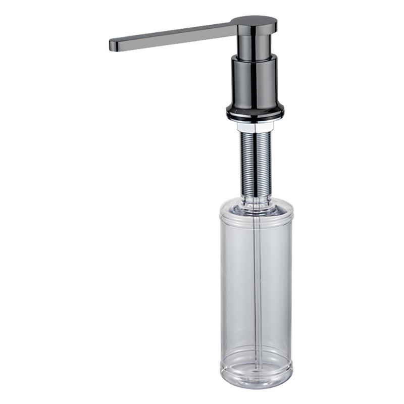 Дозатор жидкого мыла Gappo G406-9 оружейная сталь