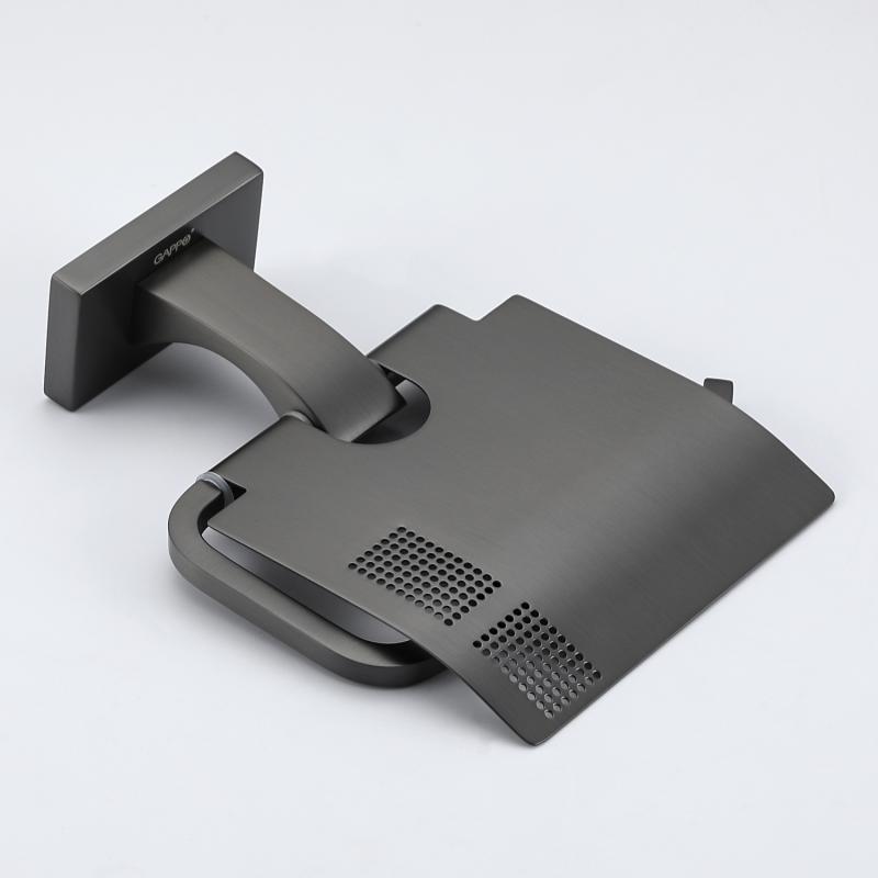 Держатель туалетной бумаги Gappo G07-9 G0703-9 оружейная сталь