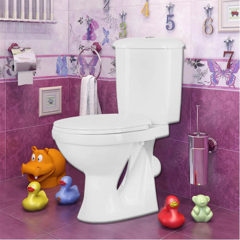 Унитаз-компакт Оскольская Керамика Суперкомпакт, горизонтальный выпуск