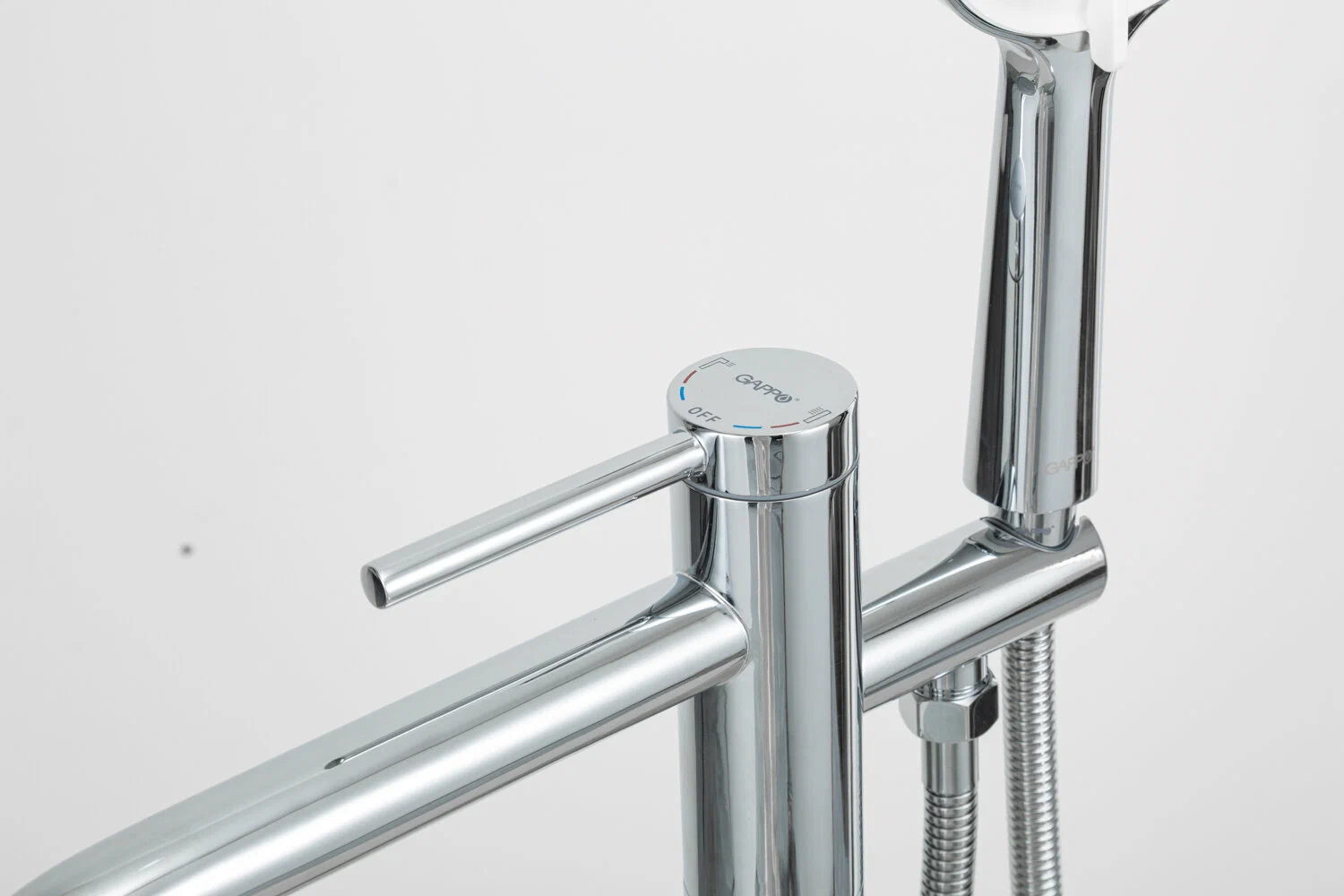 Напольный смеситель Gappo G06 G3006 хром