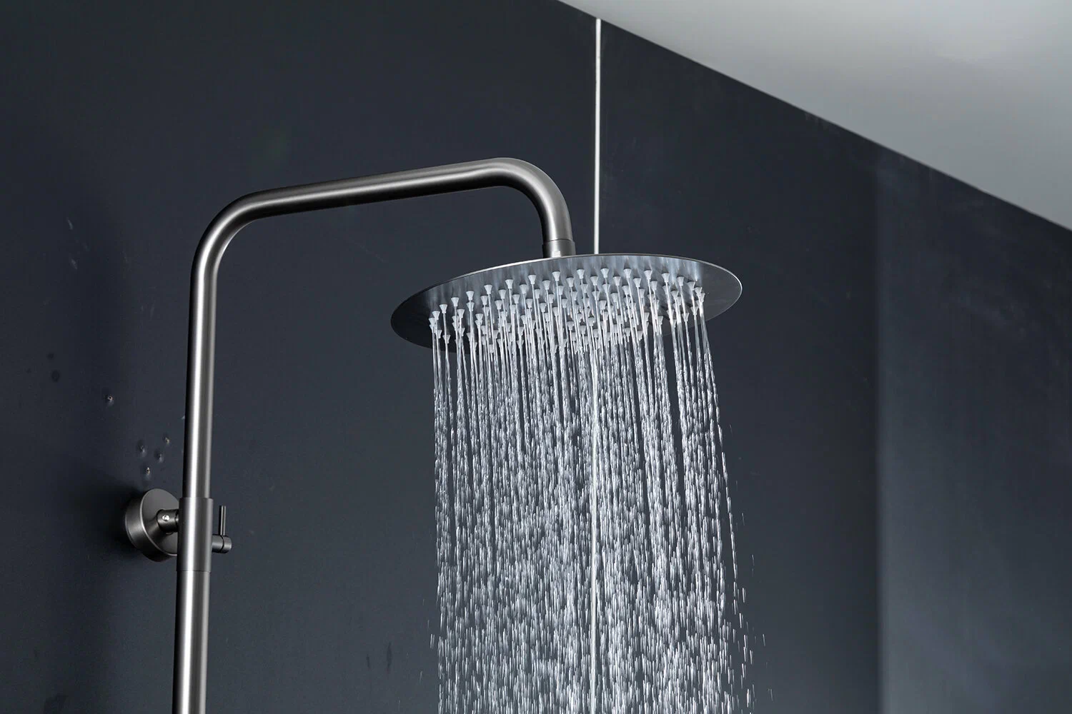 Душевая система Frap H801-9 F24801-9 оружейная сталь