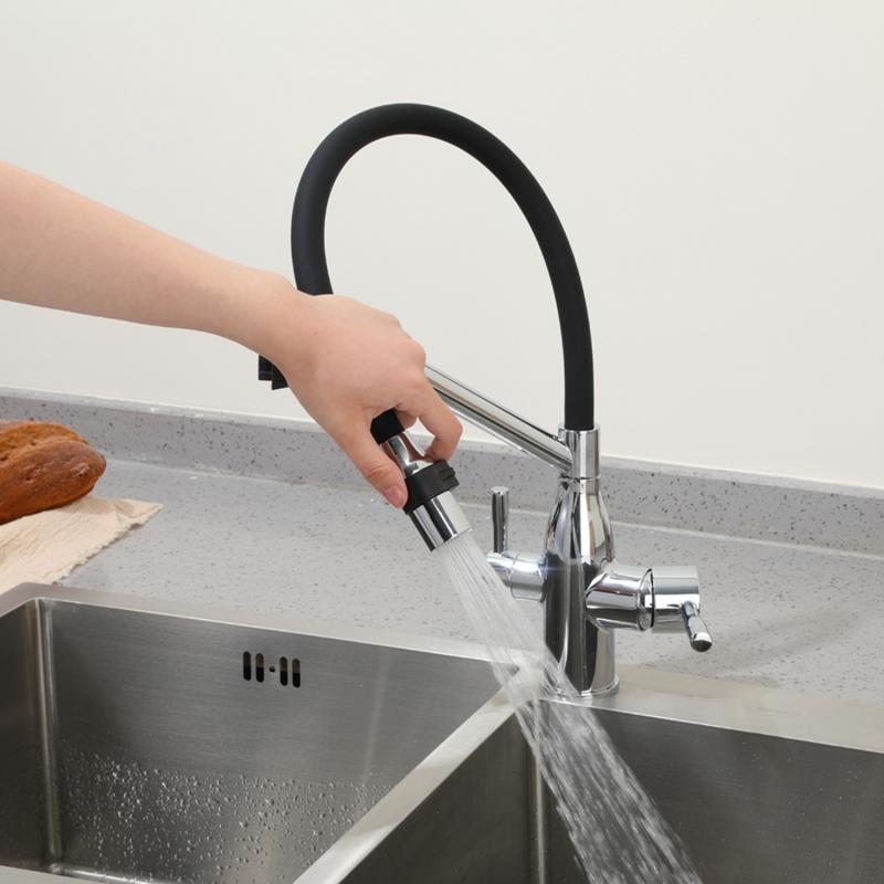 Смеситель для кухни с фильтром Frap H97 F4397 хром