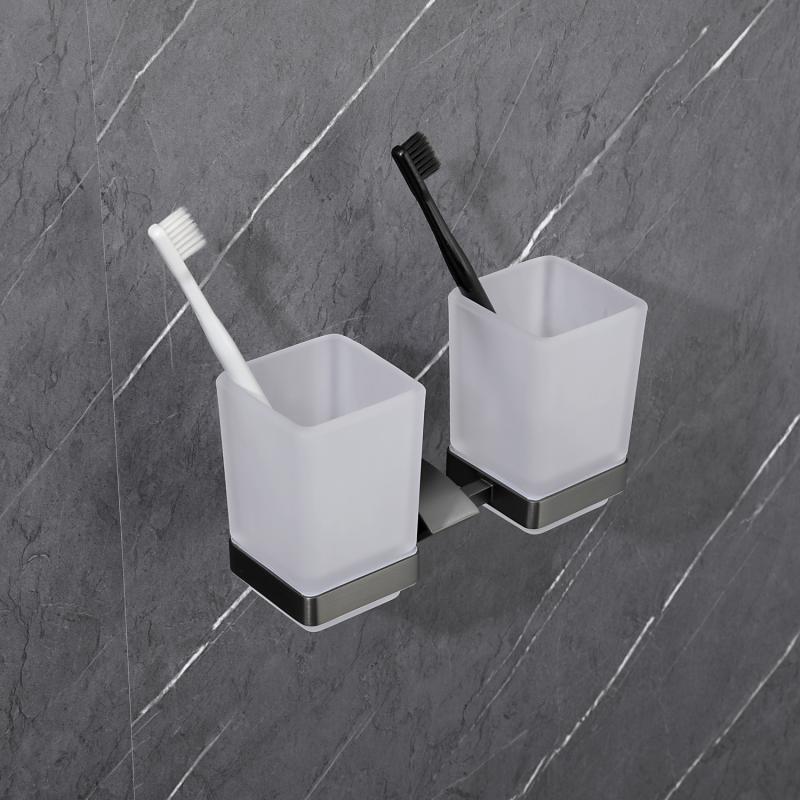 Стаканы для ванны Gappo G07-9 G0708-9 оружейная сталь