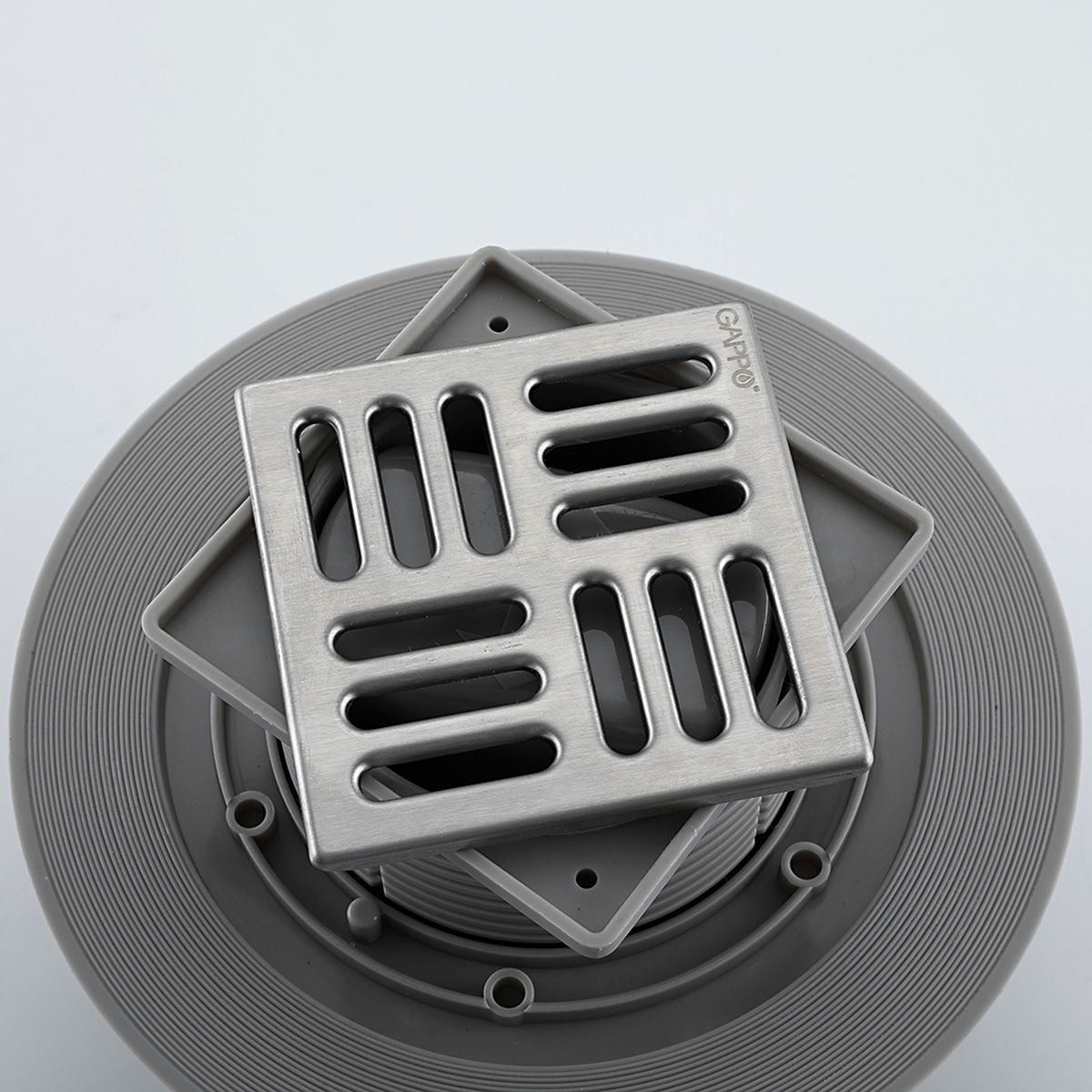 Душевой трап Gappo G81010-5 10*10 сталь