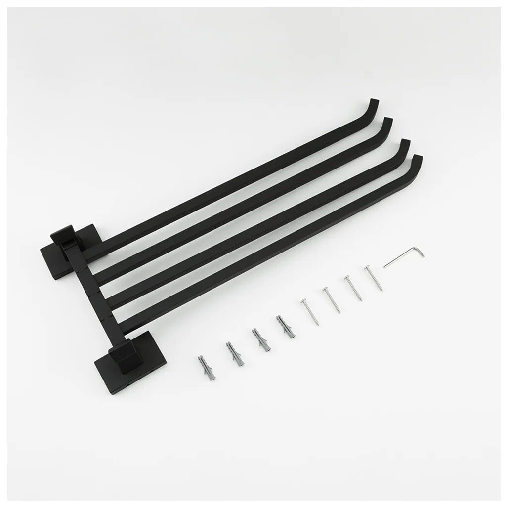 Полотенцедержатель поворотный Gappo G07-6 G0714-6 черный