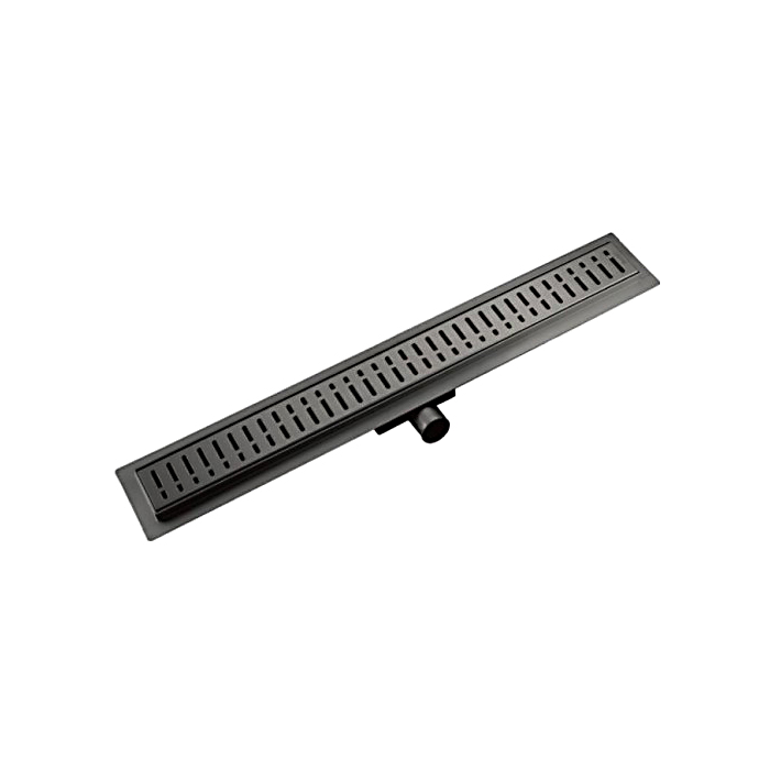 Душевой трап 50 см с комбинированным затвором Gappo G85007-39 оружейная сталь